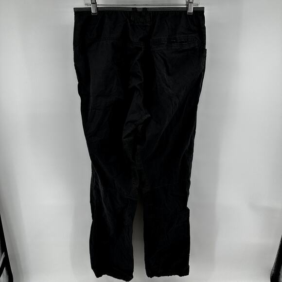 Mammut Massone Pants Pockets Belt Loops Elastic Hook Loop Straight Dark Gray 34 - Picture 6 of 6